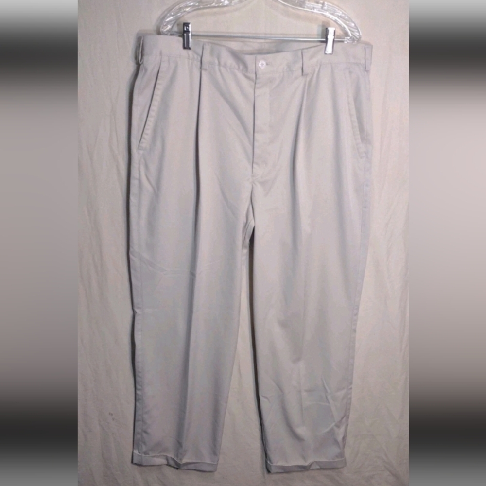 Nike Dri-Fit Beige Casual Golf Pants Mens Size 40x30 Dress